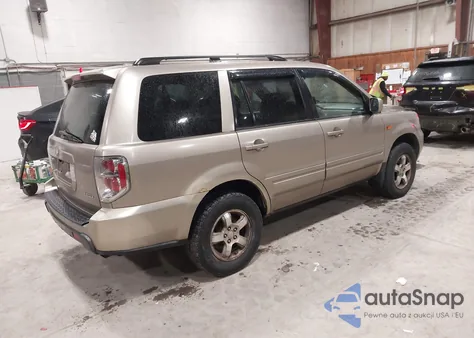 2006 Honda Pilot Ex-L из США, поврежденный, VIN 2HKYF18776H543740